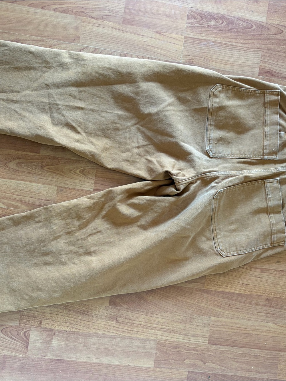 Everlane Cropped Straight Regular Size 2 Tan Pants Jeans - Picture 6 of 9